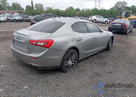 2014 Maserati Ghibli S Q4 from USA, damaged, VIN ZAM57RTA2E1097807